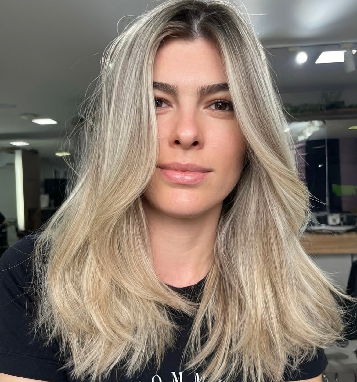 Resultado de procedimento capilar